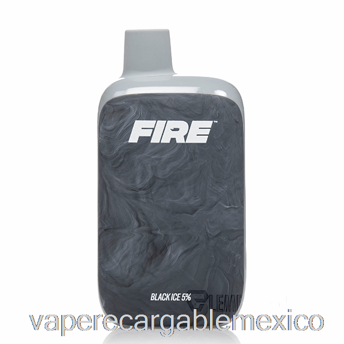 Vaporizador Recargable Fire Boost 12000 Desechable Hielo Negro